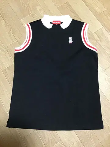 [ ARCHIVIO/알치비오 ] 슬리브리스 상의/38 블랙 골프