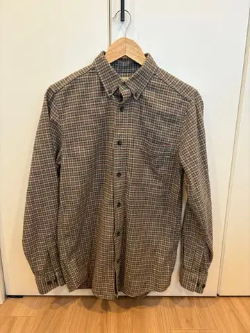 L.L.Bean 체크 무늬 긴팔 셔츠 S