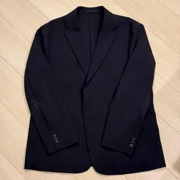 [중고] UNIQLO(유니클로) 감동 자켓+감동 팬츠 2세트 네이비