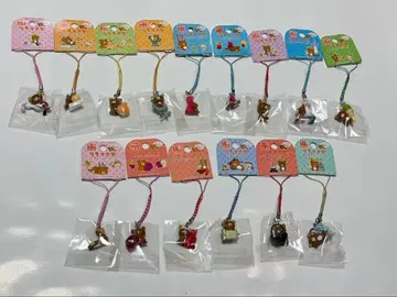 리락쿠마 지역 한정 스트랩 [ 도카이 간사이 세트 (오사카 제외) ]