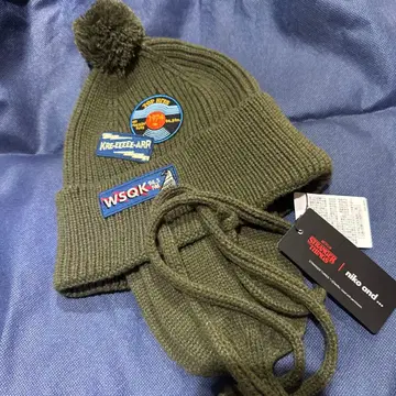 niko and 기묘한 이야기 콜라보 모듬 니트 와치 카키