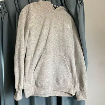 THE NORTH FACE 그레이 후드 부착 후드티