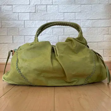 BARDOT ROSE 발도로제 핸드백 그린 가죽