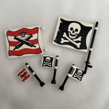 레고 남해의 용사 깃발 5점