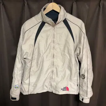 THE NORTH FACE 나일론 자켓 베이지 & 그레이 플리스