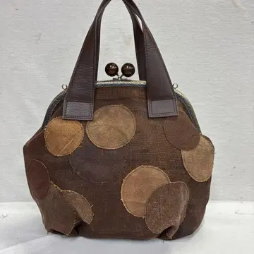 술 주머니로 만든 가마구치 백