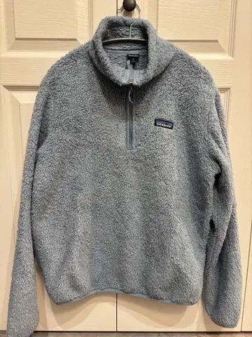 patagonia 로스 가토스 하프 지퍼 플리스 라이트 블루 M