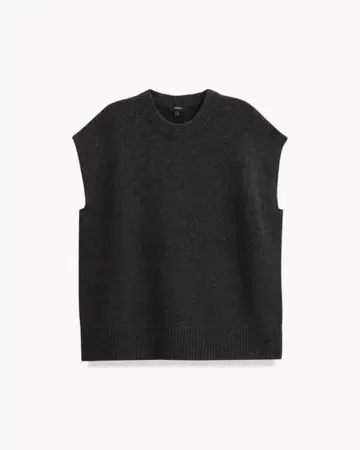 띠어리 니트 베스트