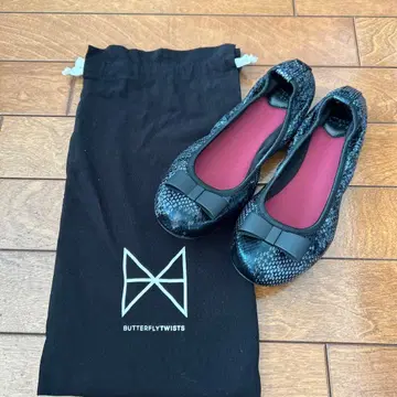 BUTTERFLYTWISTS 플랫슈즈 블랙