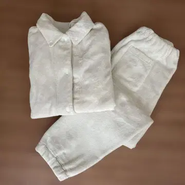 [새상품급] 무인양품 걸치는 담요 상하의 세트