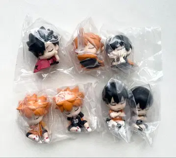 하이큐 오네무탄 어깨 쿵 Fig 세컨드 유니폼 7개 세트