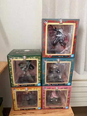 귀멸의 칼날 무한열차편 제일복권 세트