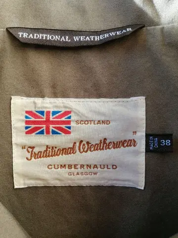 트래디셔널 웨더웨어 스텐카라 코트 38