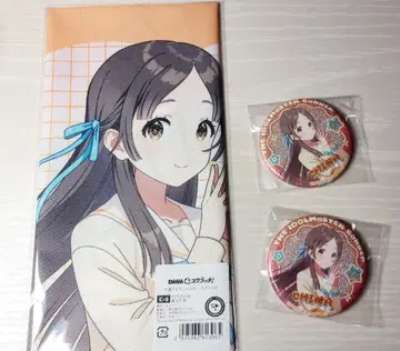 dmm 스크래치 C상 E상 쿠라모토 치나 캔 배지 천 포스터