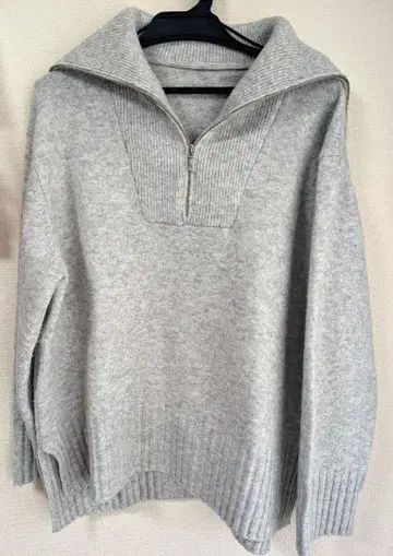 siro de la bonte 하프 지퍼 니트