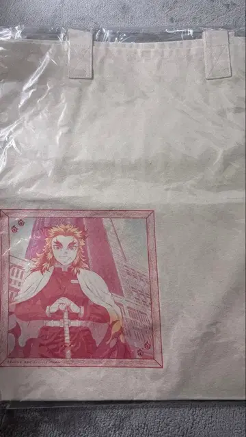 귀멸의 칼날 렌고쿠 쿄쥬로 ufotable 개점 기념 토트백