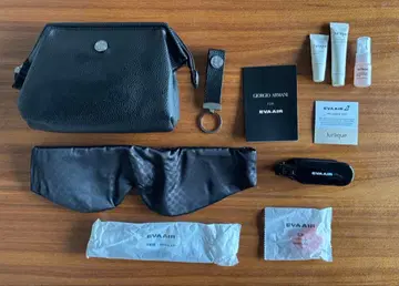 미사용 에버항공 x GIORGIO ARMANI 비즈니스 클래스 어메니티