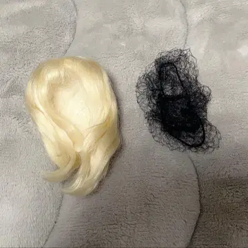 블론드 가발 6inch 모헤어 가발 인형 16