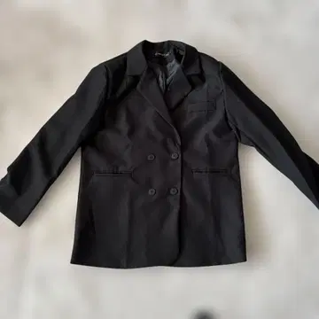 블랙 3XL 더블 브레스트 수트