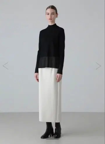 어도어 ADORE 풀달 종이상자 스커트