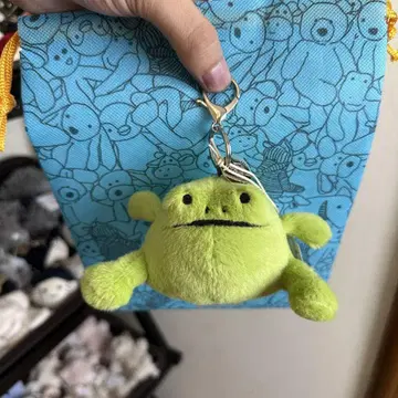 jellycat 그린 캐릭터형 키링