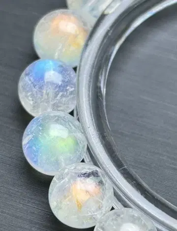 레인보우 문스톤 팔찌 8.6mm