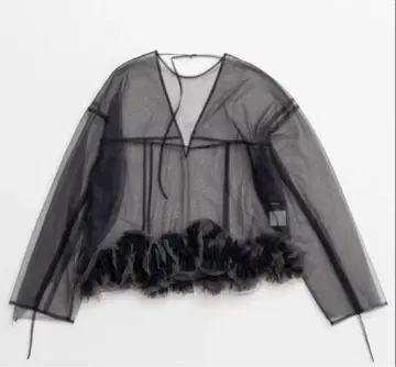 MAISON SPECIAL 시스루 상의