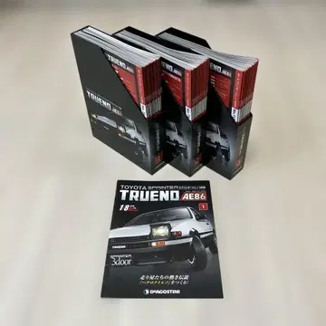 주간 스프린터 트레노 AE86 설명서만 전 110권 세트