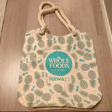 하와이 홀푸드 마켓 토트백