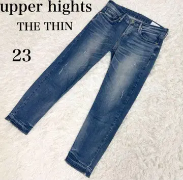 어퍼 하이츠 THE THIN 앵클 슬림 스트레치 데님 팬츠