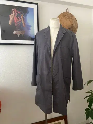 독일제 체인지 버튼 아틀리에 코트