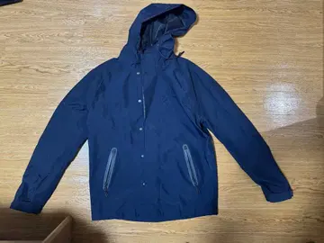 LACOSTE 네이비 마운틴 후드티 US 사이즈 S