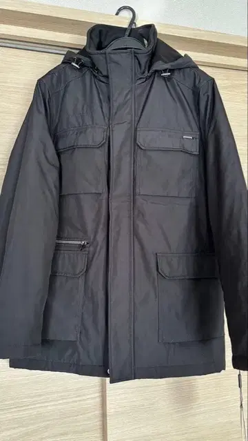 새상품 Calvin Klein 블랙 코트