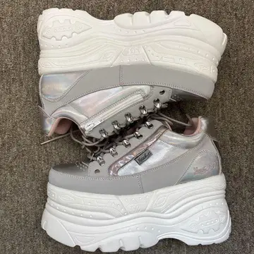 YOSUKE 통굽 스니커즈 실버