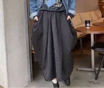 새상품급 myine 마인 2way 하이웨스트 리본 디자인 스커트