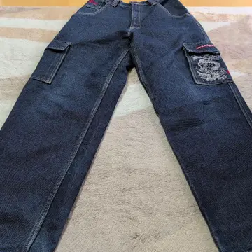 새상품급 drunknm 드래곤 자수 카고 팬츠