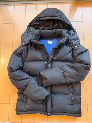 그린 레이블 릴랙싱 다운 자켓 S 블랙