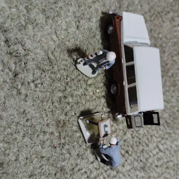 미니카와 피규어 3체 세트