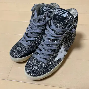 GGDB FRANCY 라메 믹스 스니커즈 골든구스