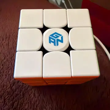 GAN 3x3 큐브 화이트/그린/오렌지/블루