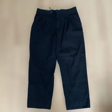 블랙 울 슬랙스