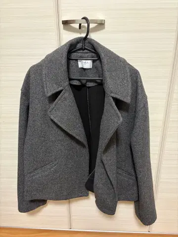 ZARA 그레이 숏 자켓