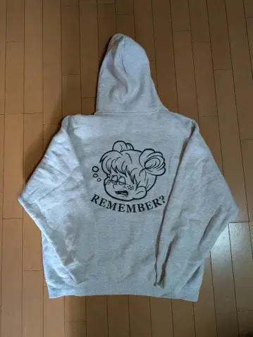 REMEMBER ( 리멤버 ) 후드티 [ 그린 자수 ]