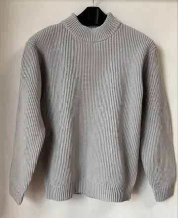 ABAHOUSE 그레이 리브 스웨터 사이즈 48