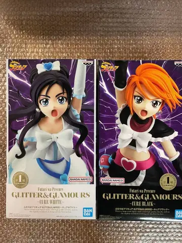 빛의 전사 프리큐어 큐어 화이트 & 큐어 블랙 세트