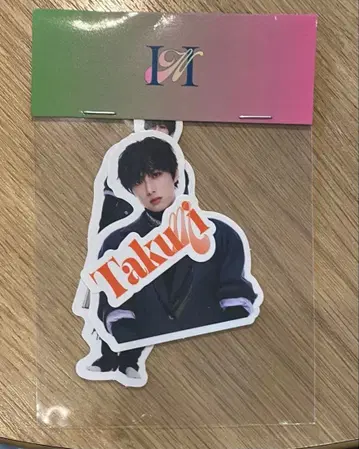 INI 오자키 타쿠미 스티커 109 팝업 스토어 popup