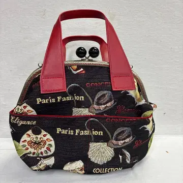 고블랑 원단의 귀여운 가마구치 백