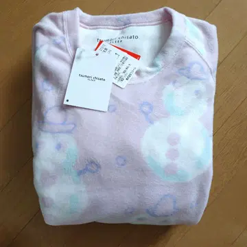 츠모리 치사토 눈사람 패턴 파자마 M 사이즈