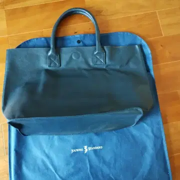 JOURNAL STANDARD 블랙 가죽풍 토트백