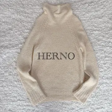 헬레노 터틀넥 니트 캐시미어 실크 이탈리아제 46